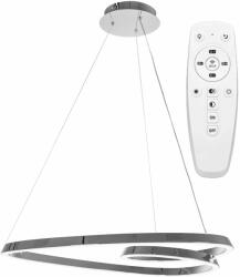 Toolight Szerszámlámpa, Modern LED mennyezeti lámpa + távirányító APP7798-cp, króm, OSW-05503 (OSW-05503)