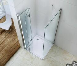 Mexen Lima zuhanykabin 60x80cm, 6mm üveg, króm profil-átlátszó üveg, 856-060-080-01-00 (856-060-080-01-00)