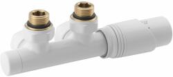 Bruckner Bruckner, WICHER termosztatikus csatlakozókészlet központi csatlakozáshoz 50mm, fehér, 600.311. 4 (600.311.4)