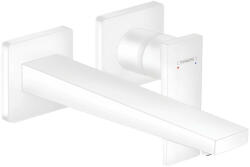 Hansgrohe Metropol, rejtett mosdócsaptelep 225 mm, 2 lyukú beépítés, fehér matt, 32526700 (HAN-32526700)