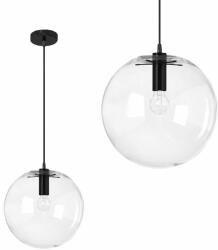 Toolight Szerszámlámpa - Lassi függőlámpa 20cm APP306-1CP, E27, fekete, OSW-00358 (OSW-00358)