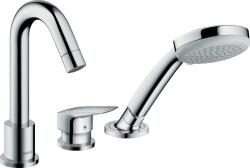 Hansgrohe Logis, kádcsaptelep, 3 lyukú beépítés, króm, 71310000 (HAN-71310000)