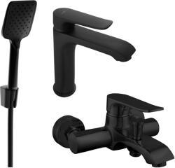 Mexen Pecos fürdőkészlet R62, fekete - 72703R62-70 (72703R62-70)