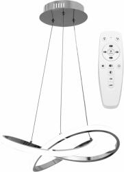 Toolight Szerszámlámpa - LED függő gyűrűs lámpa + APP389-CP távirányító, króm, OSW-06905 (OSW-06905)