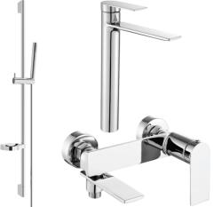 Mexen Zero DS70 fürdőszett, króm, 7113DS70-00 (7113DS70-00)