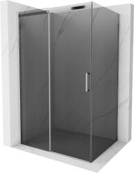 Mexen Omega zuhanykabin 100x80cm, 8mm üveg, króm profil-szürke üveg, 825-100-080-01-40 (825-100-080-01-40)