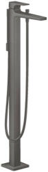 Hansgrohe Metropol, padlón álló kádcsaptelep, szálcsiszolt fekete króm, 32532340 (HAN-32532340)