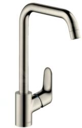 Hansgrohe Focus M41, mosogató csaptelep, rozsdamentes acél megjelenés 31820800 (HAN-31820800)