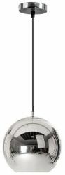 Toolight Szerszámlámpa - Függesztett lámpagolyó 20cm LE03-1, króm, OSW-00705 (OSW-00705)