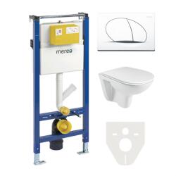 Mereo Mereo, WC garnitúra gipszkartonhoz tartozékokkal, MER-MM02SETR (MER-MM02SETR)