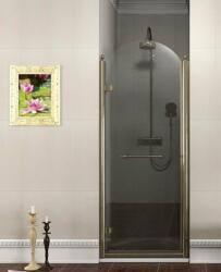 SAPHO Gelco, ANTIK zuhanyajtó 800mm, láva, átlátszó üveg, bronz, világos árnyékoló, GQ1280LCL (GQ1280LCL)