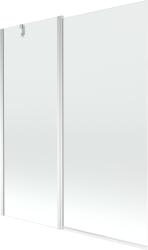 Mexen Flip, kádparaván 1 szárny 140 x 150 cm, forgó szárny, 6 mm átlátszó üveg, króm profil, 894-140-101-01-00 (894-140-101-01-00)