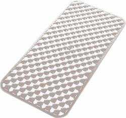 Aqualine Aqualine, GEO fürdőszőnyeg 36x71cm csúszásgátló kezeléssel, gumi, fehér, 97367102 (97367102)