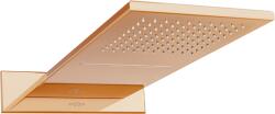 Mexen Waterfall rozsdamentes acél zuhanyfej Slim 50 x 22 cm, rózsaszín-arany, 79190-60 (79190-60)
