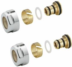 Sapho Sapho, Szorítószerelvények Alupexhez 16mm, króm, CP6020 (CP6020)