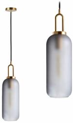 Toolight Szerszámlámpa - Üveg függőlámpa 1xE27 60W APP442-CP, arany, OSW-05934 (OSW-05934)