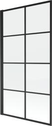 Mexen ALEX, kádparaván, 1 lapos forgatható, 70x140 cm, fekete, 893-070-001-70-77 (893-070-001-70-77)