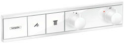 Hansgrohe RainSelect, rejtett csaptelep 2 készülékhez, matt fehér 15380700 (HAN-15380700)