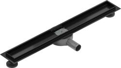 Mexen Flat 360, ereszcsatornatest forgószifonnal 50 cm, fekete matt, 1740050 (1740050)
