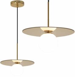 Toolight Toollight - Mennyezeti lámpa Glamour G9 60W APP939-1CP, arany-fehér, OSW-09659 (OSW-09659)