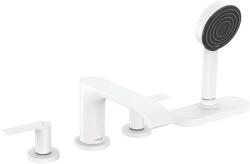 Hansgrohe Vivenis, kádcsaptelep, 4 lyukú beépítés, sBox, fehér matt, 75444700 (HAN-75444700)