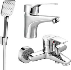 Mexen Caro R62 fürdőszett zuhanygarnitúrával, króm, 746603R62-00 (746603R62-00)