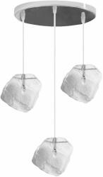 Toolight Toollight - Jég mennyezeti függőlámpa ICE APP320 modern kivitelben, 3xG4 20W, króm, OSW-00417 (OSW-00417)