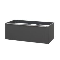 Mereo Mereo, Mailo, fürdőszoba szekrény 101 cm, antracit, MER-CN537S (MER-CN537S)