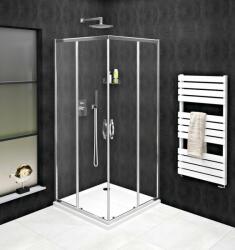 SAPHO Gelco, SIGMA SIMPLY négyzet alakú zuhanyparaván 900x900 mm, sarokbejárat, átlátszó üveg, GS2190GS2190 (GS2190GS2190)