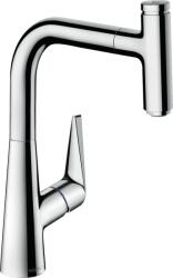 Hansgrohe Talis M51, mosogató csaptelep M5115-H220 kihúzható spray-vel, sBOX, króm, 73852000 (HAN-73852000)