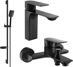 Mexen Alexa DS62 fürdőkészlet, fekete, 71203DS62-70 (71203DS62-70)