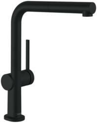 Hansgrohe M54, Talis mosogató csaptelep kihúzható véggel, sBox, fekete matt, 72809670 (HAN-72809670)