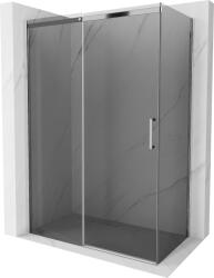Mexen Omega zuhany 140x80cm, 8mm üveg, króm profilszürke üveg, 825-140-080-01-40 (825-140-080-01-40)