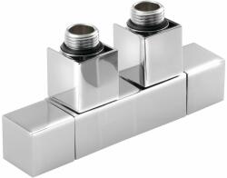 Sapho Sapho, CUBE TWIN csatlakozókészlet központi csatlakozáshoz 50mm, króm, CP581S (CP581S)