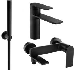 Mexen Zero R70 fürdőszett, fekete, 71103R70-70 (71103R70-70)