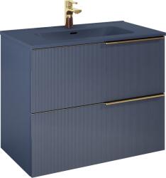 Elita Soho, mosogató szekrény 80x45x57 cm 2S, sötétkék matt, ELT-169084 (ELT-169084)