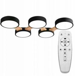 Toolight Szerszámlámpa, LED mennyezeti lámpa 65x48x4, 5cm + távirányító APP210-3CPR, fekete, OSW-08468 (OSW-08468)