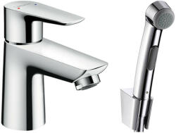 Hansgrohe Talis E, mosdócsap kézi zuhannyal Bidette és zuhanycső 160 cm, króm, 71729000 (HAN-71729000)