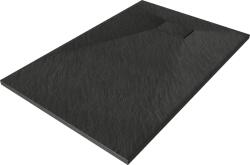 Mexen Hugo, SMC téglalap alakú zuhanytálca 110 x 80 cm, fekete matt, 42708011 (42708011)