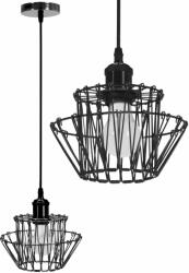 Toolight Szerszámlámpa - Függeszték 36cm E27 60W APP941-1CP, fekete, OSW-05663 (OSW-05663)