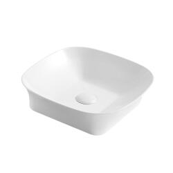 Mereo Mereo, asztali mosdó, 400x400x105 mm, négyzet, kerámia, MER-UC404011S1 (MER-UC404011S1)