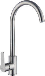 INVENA Iron, szabadon álló mosogató csaptelep, acél, INV-BZ-53-L23-L (INV-BZ-53-L23-L)