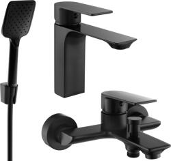 Mexen Alexa R62 fürdőszett, fekete, 71203R62-70 (71203R62-70)