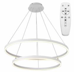 Toolight Szerszámlámpa - LED függőlámpa Vegas 40 + 60cm + távirányító, fehér, OSW-07858 (OSW-07858)