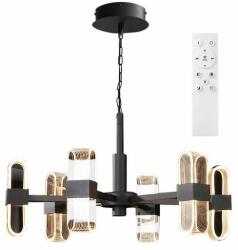 Toolight Szerszámlámpa, LED függő mennyezeti lámpa 6x20W APP770-6C + távirányító, fekete, OSW-05021 (OSW-05021)
