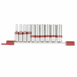 MTX Dugókulcs készlet 1/4" hatlapfejű 4- 13mm hosszított 10 db (135929)