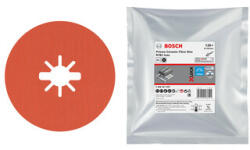 Bosch 125 x 22, 23 mm | Granulatie: 120 | disc fibra vulcanica 25 buc (2608621827)