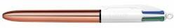BIC Химикалка 4 цвята Pink Gold