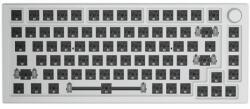 GLORIOUS GMMK Pro White Ice 75% TKL tastatură Barebone ANSI-kiosztás argint (GLO-GMMK-P75-RGB-W)