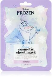 Mad Beauty Frozen Olaf Mască textilă cu efect de iluminare și hidratare 25 ml Masca de fata